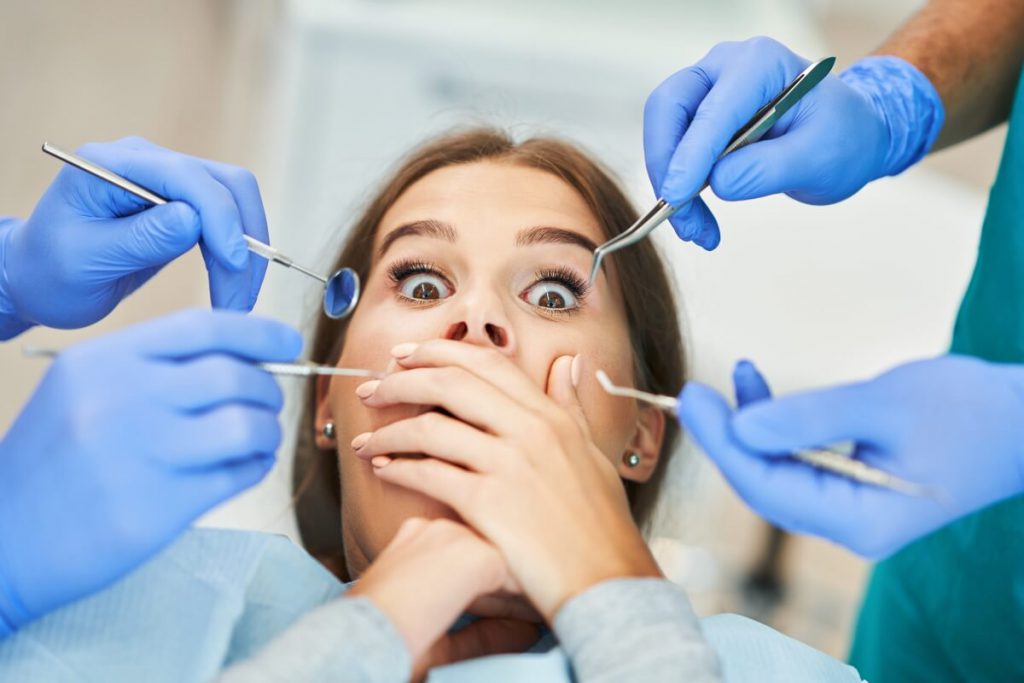 Nervous Patient with Dental Phobia and Anxiety