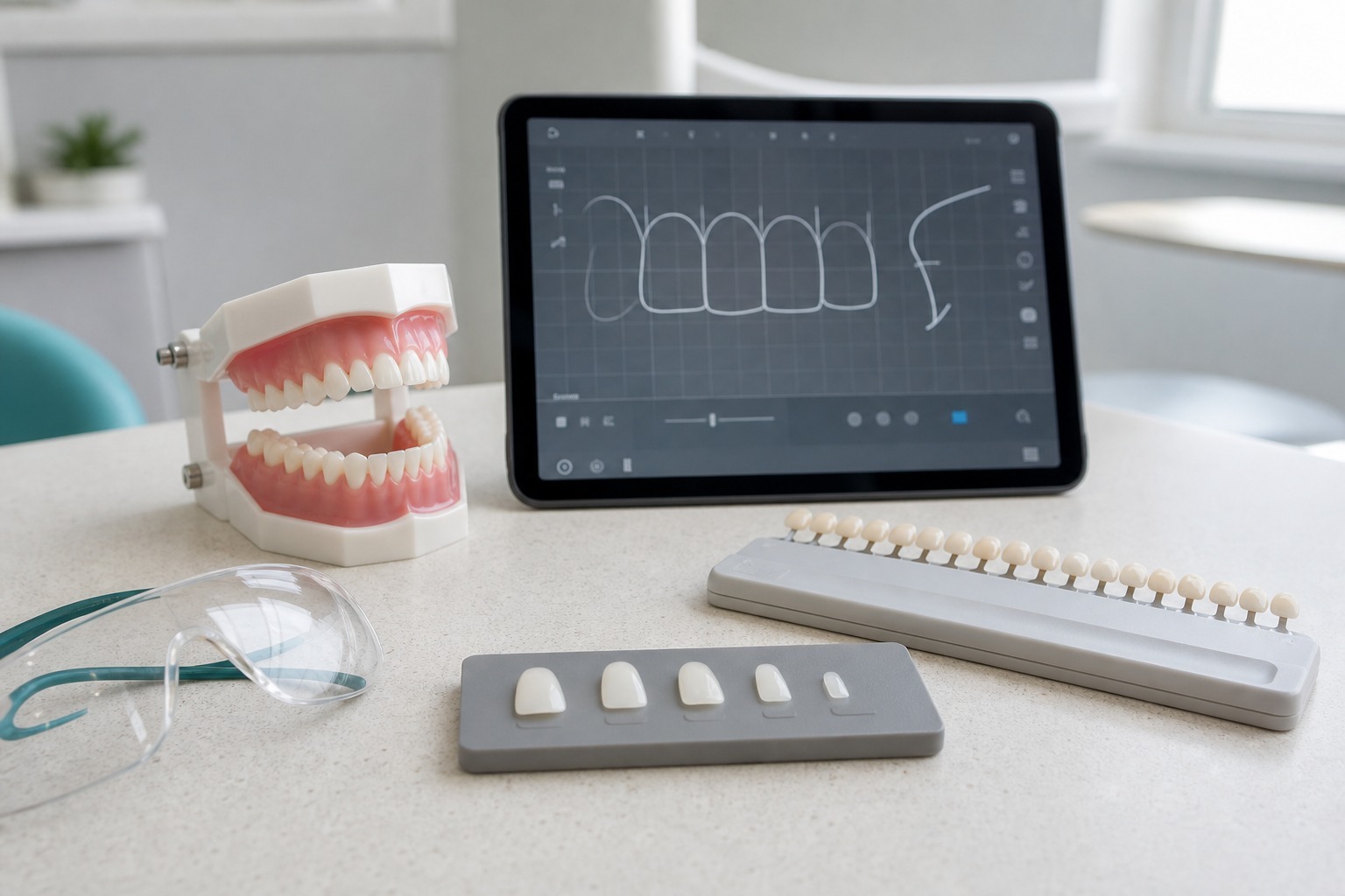 Planning ultra-thin veneers with a dentist in Kingston