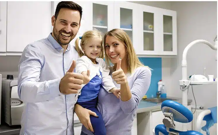 Family at Dentist in Kingston