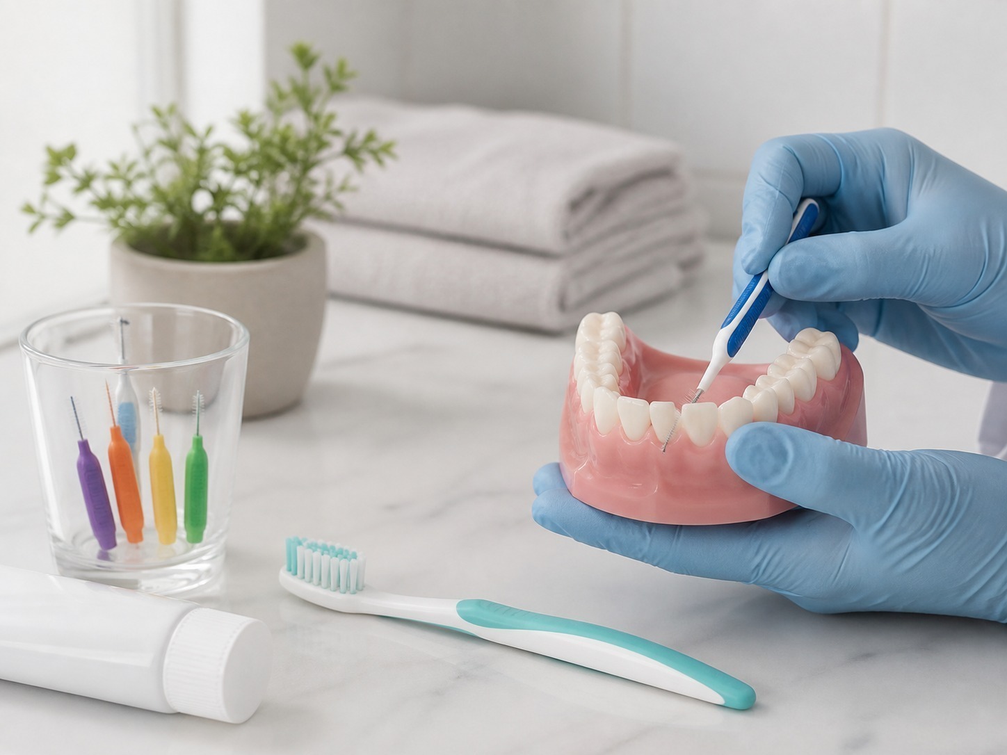 Interdental cleaning advice for healthier gums
