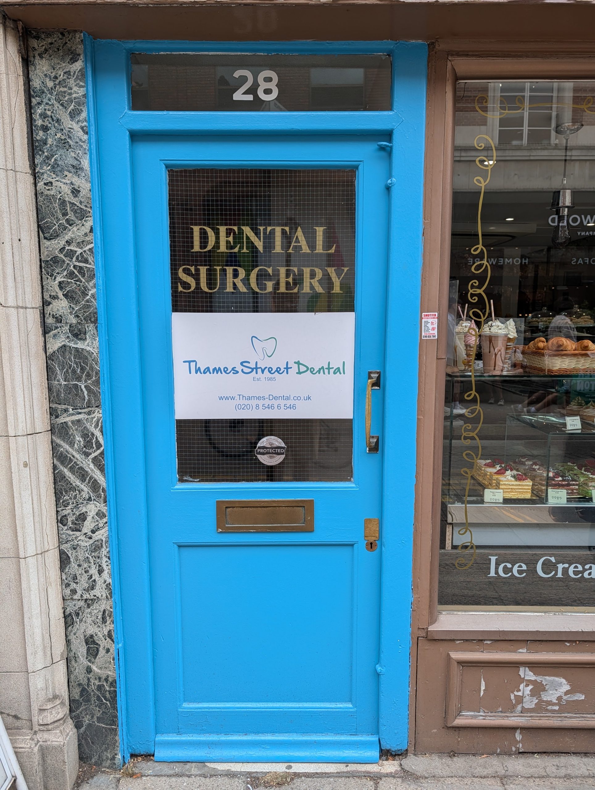 Thames Street Dental Kingston front door